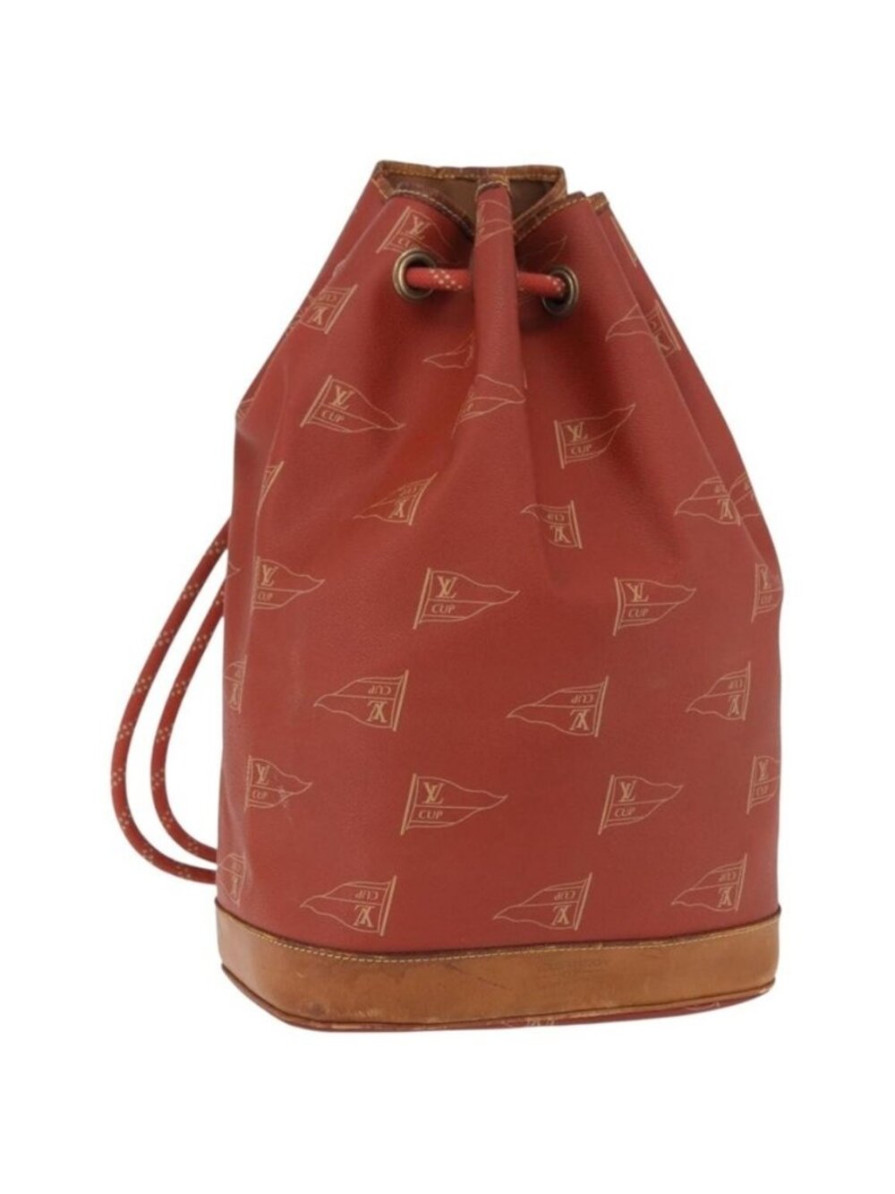 Authentic LOUIS VUITTON LV Cup Saint Tropez Shoulder Bag Red M80026 LV